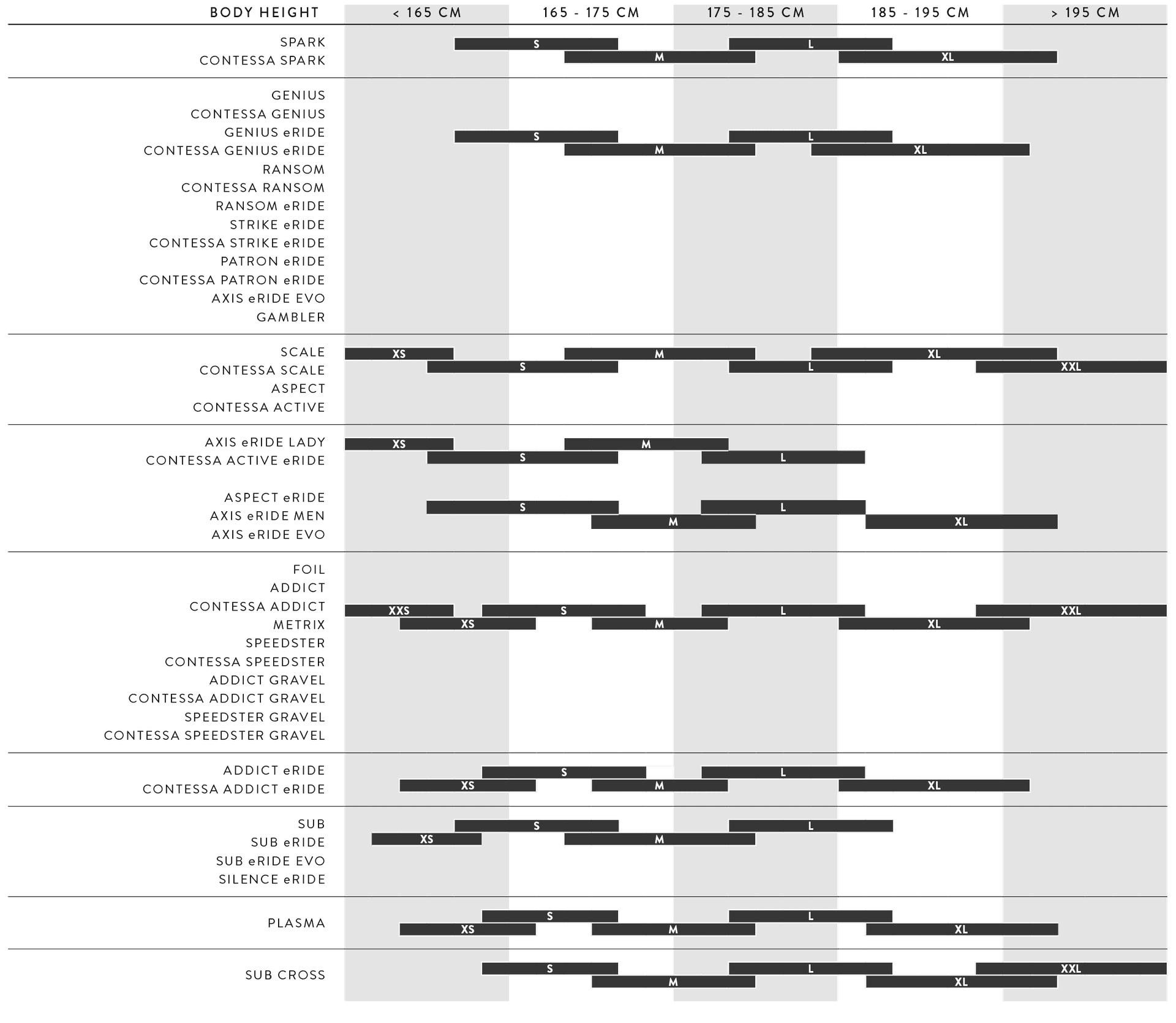 size chart image